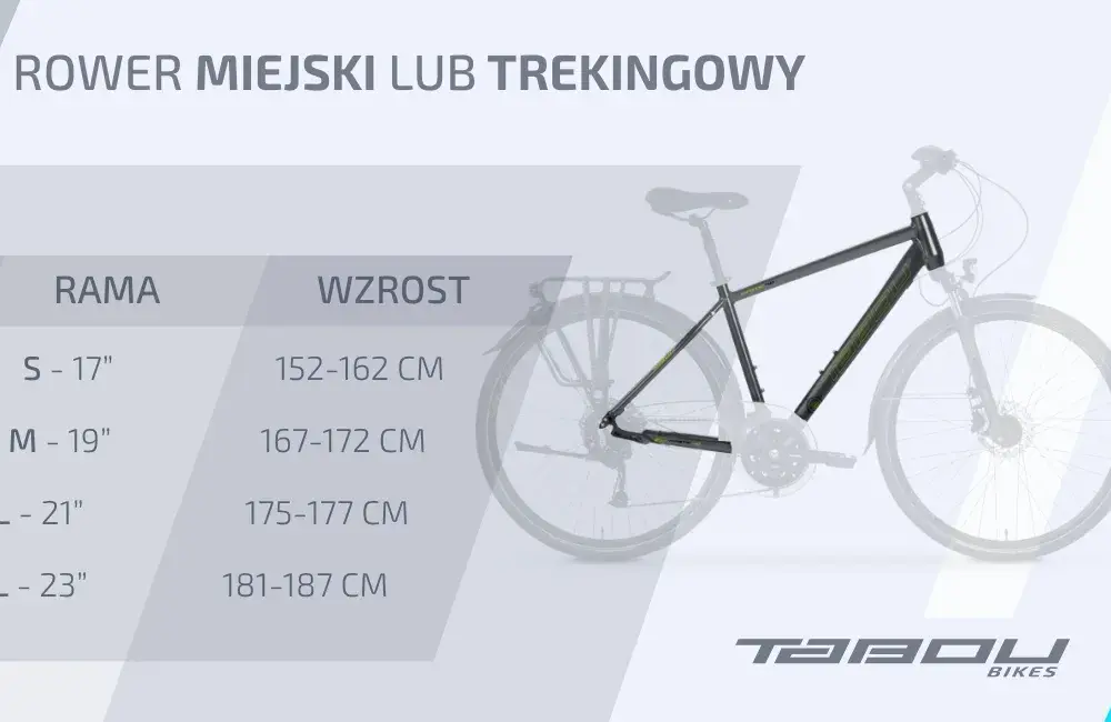 Jak dobrać rozmiar roweru do wzrostu, aby uniknąć dyskomfortu podczas jazdy